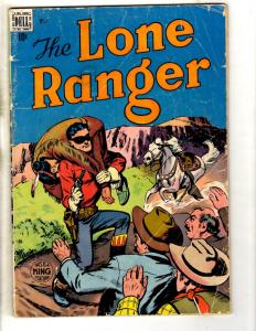 The Long Ranger # 11 VG Dell Golden Age Comic Book Cowboy Western JL18