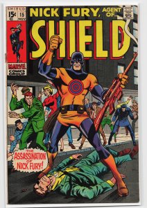 Nick Fury, Agent of SHIELD #15 (1969) Nick Fury [Key Issue]