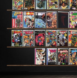 Huge Lot 150+ Comics with The New Warriors, X-O Manowar, Rai & More!