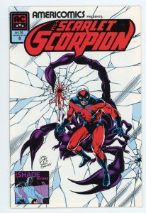 Americomics #6 Ac Comics Scarlet Scorpion VF