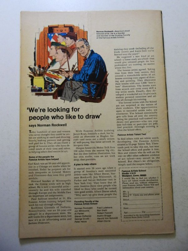 Doctor Strange #176 (1969) VG Condition ink on fc