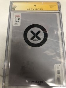 X-Men (2023) #20 (CGC 9.8 SS) Signed Alex Ross Sketch Cover