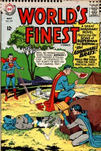 World's Finest Comics #157 (1966) Superman and Batman and Robin