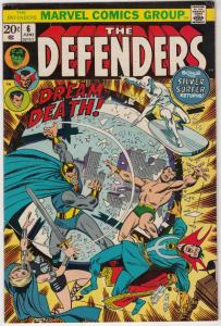 Defenders, The #6 (Jun-73) VF+ High-Grade Hulk, Dr. Strange, Silver Surfer, N...