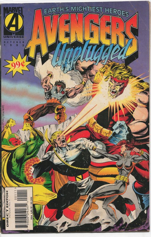 Avengers Unplugged #1 (1995) The Avengers