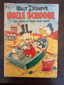 Four Color #386 (1952) Carl Barks Cover! Beagle Boys Appearance! 1952
