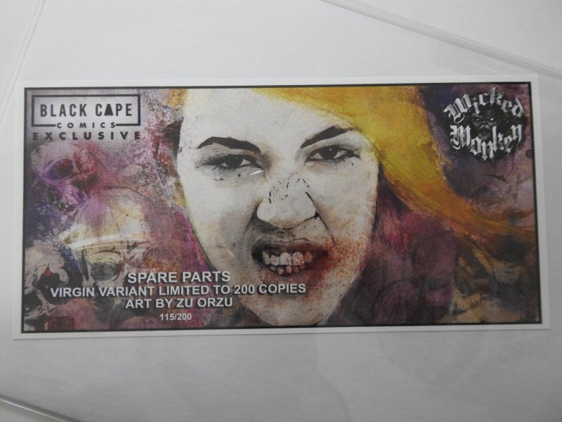 Spare Parts #1 Virgin Variant by Zu Orzu LDT 200 W/ COA