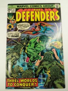 Defenders #27 FN/VF 1st Cameo App Starhawk Marvel Comics C117