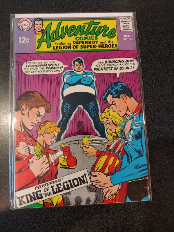 ADVENTURE COMICS #375 FINE+