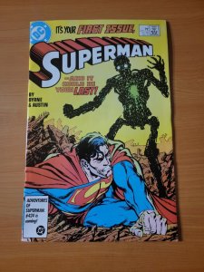 Superman #1 Direct Market Edition ~ NEAR MINT NM ~ 1987 DC Comics