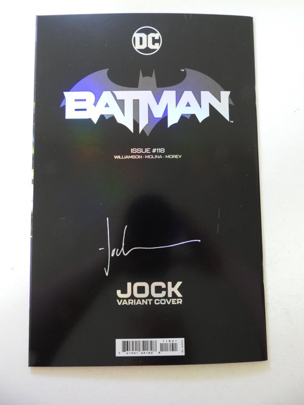 Batman #118 Jock Cover (2022) NM Condition