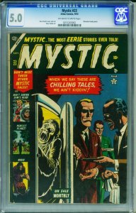 Mystic #23 CGC 5.0 1953-Atlas Comics- Horror- Corpse in the Icebox 0251203002