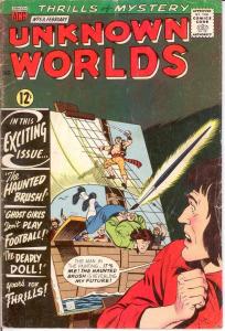 UNKNOWN WORLDS (1960-1967 ACG) 53 VG Feb. 1967 COMICS BOOK