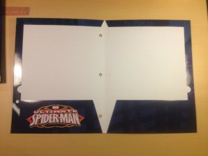Ultimate Spider-man School collectors Folder Marvel