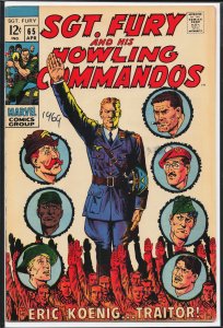 Sgt. Fury #65 (1969) Sgt. Fury