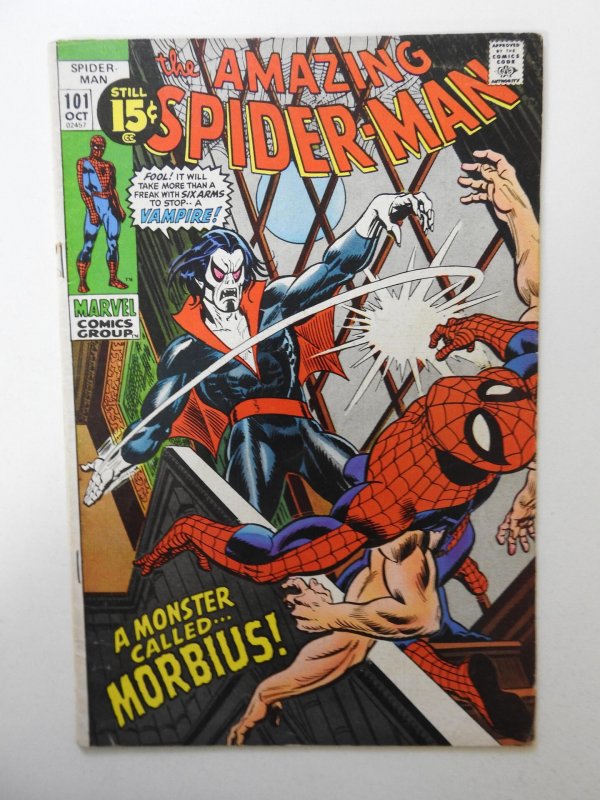 The Amazing Spider-Man #101 (1971) VG+ Condition! First appearance of Morbius