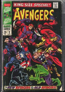 The Avengers Annual #2 (1968) The Avengers [Key Issue]