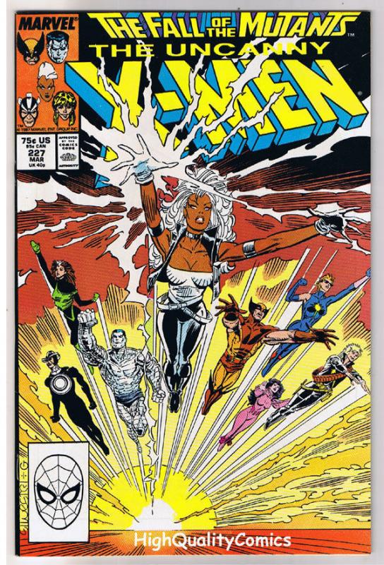 X-MEN #227, NM, Fall of the Mutants, Wolverine, Uncanny, more in store
