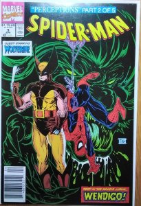 Spider-Man #9 Wolverine (1991) Newsstand McFarlane