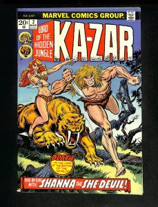 Ka-Zar (1974) #2