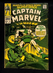 Captain Marvel (1968) #3