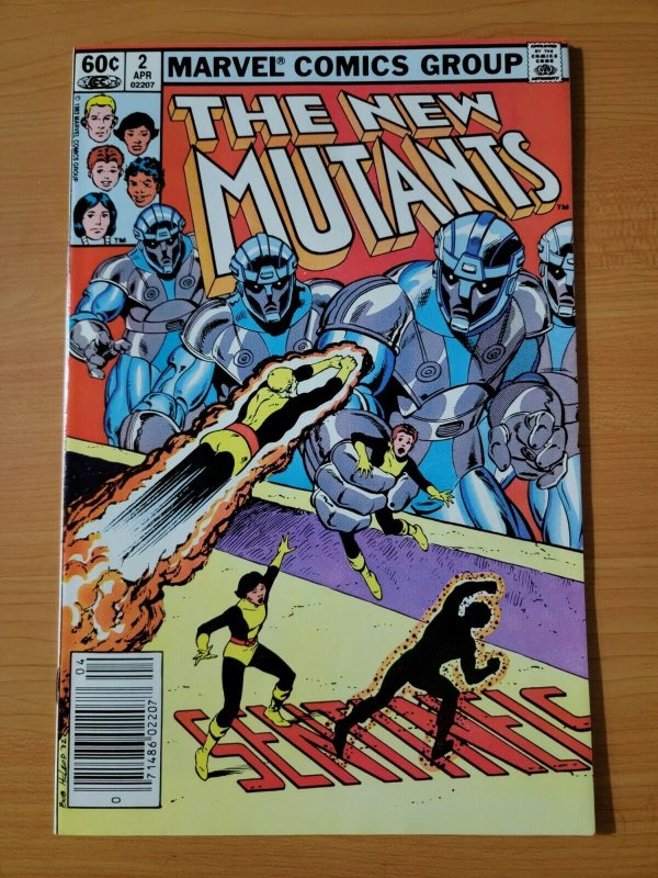 The New Mutants #2 Newsstand Variant ~ NEAR MINT NM ~ 1983 Marvel Comics