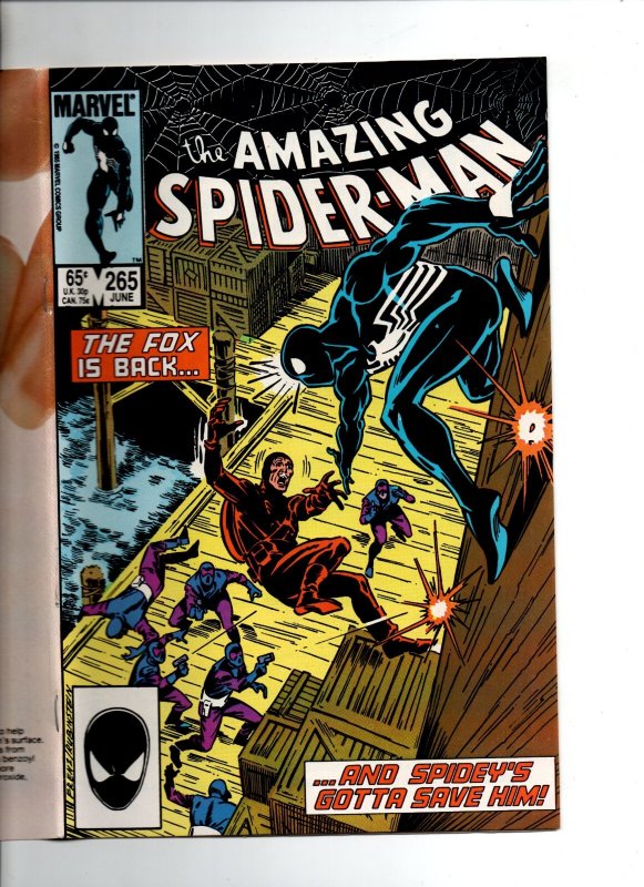 Amazing Spider-Man #265 - 1st Print - 1st Silver Sable - 1985 - (-NM)