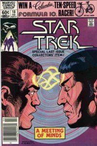 Star Trek (2nd Series) #18 (Newsstand) FN ; Marvel | Last Issue