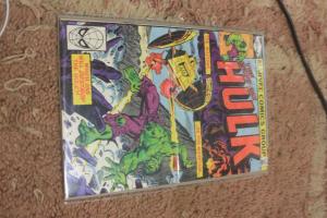 Incredible Hulk comic # 260 1981, Marvel 1st war wagon hulkbuster? glen talbot