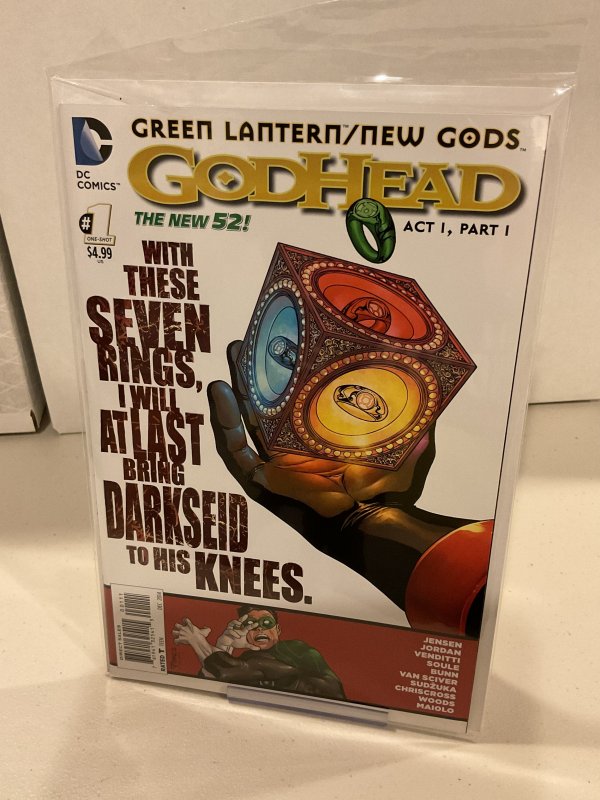 Green Lantern / New Gods: Godhead 1  9.0 (our highest grade)  2014