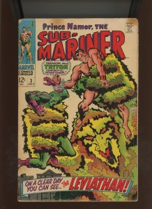 (1968) The Sub-Mariner #3: SILVER AGE! WE COMBINE SHIPPING! (2.5)