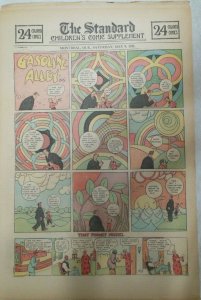 (46) Gasoline Alley Sunday Pages by Frank King from 1931 Size: 11 x 15 inches