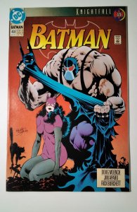 Batman #498 (1993) DC Comic Book J758