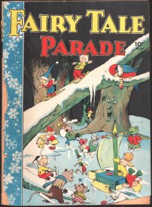 Fairy Tale Parade #8 1943-Dell-Walt Kelly art-Sinbad-Three Little Dwarfs&nbs
