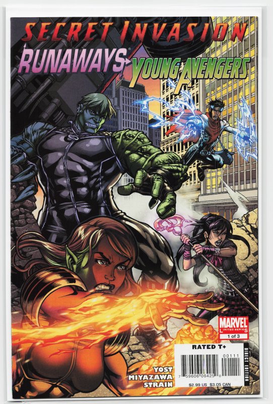 Secret Invasion: Runaways/Young Avengers #1 (2008) Young Avengers
