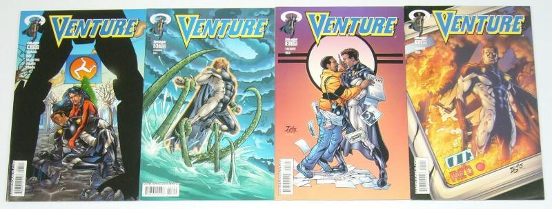 Venture #1-4 VF/NM complete series - image comics - jay faerber - jamal igle 2 3