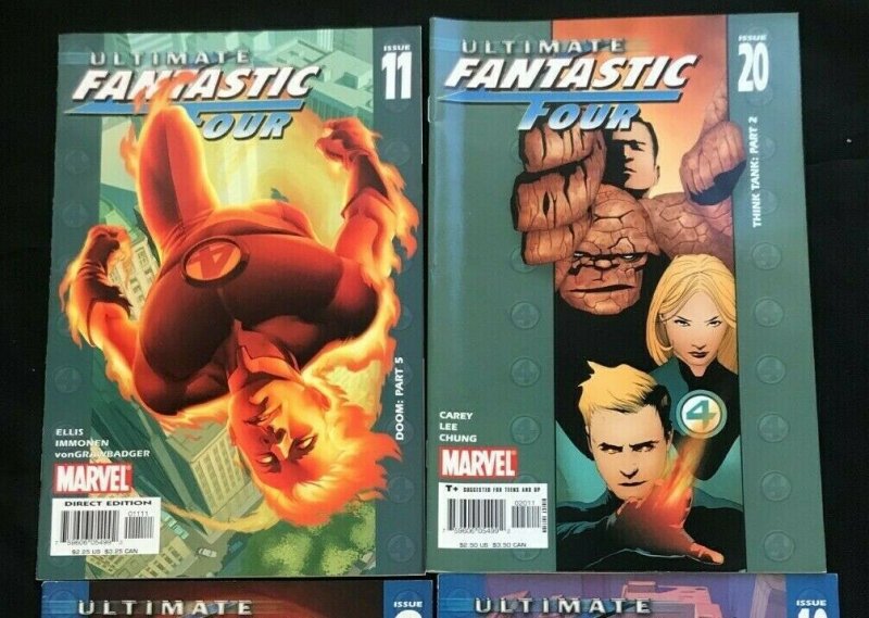 FANTASTIC FOUR #9-11, 20 4PC LOT (VF) DOOM!! 2005