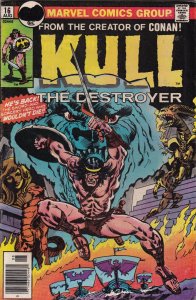 Marvel Comics Group! Kull the Destroyer! Issue 16!