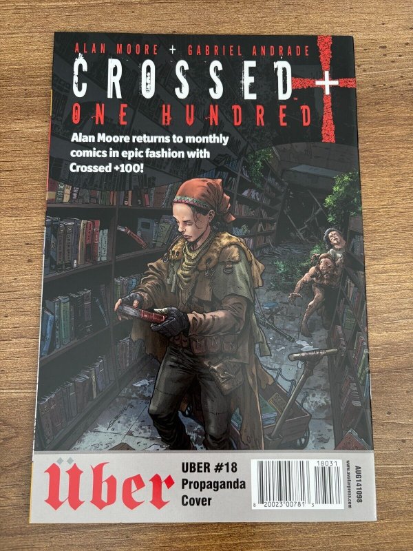 Uber # 18 NM 1st Print Propaganda Variant Cover Avatar Comic Book 21 J280