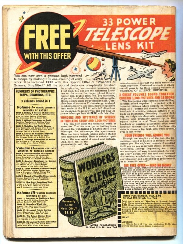 Real Life #10  1943 - Nedor  -G/VG - Comic Book