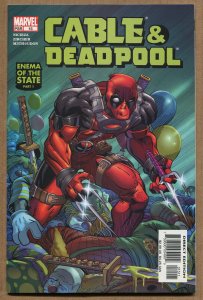 Cable & Deadpool #15 - Enemy Of The State Pt. 1 - 2005 (Grade 9.2)WH