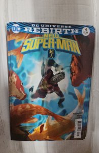 New Super-Man #4 Variant Cover (2016)