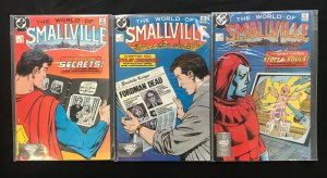 WORLD OF SMALLVILLE 3PC LOT (VF/NM) #1-3!! 1988