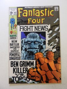 Fantastic Four #92 (1969) VF condition