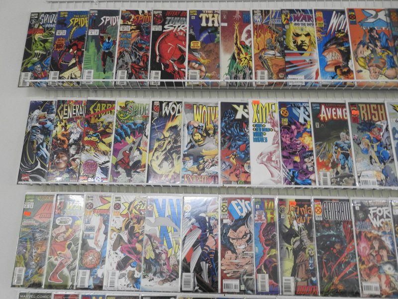 Huge Lot Comics W/ Spider-Man, Hulk, Iron man+ Avg VF+ Condition!!