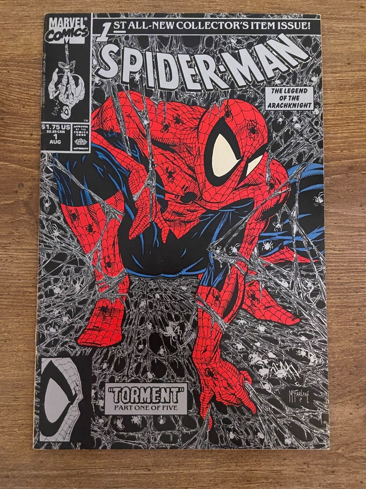 Spider-Man # 1 NM Marvel Comic Book Torment Part 1 Todd McFarlane Venom  J936 | Comic Books - Copper Age, Marvel, Spider-Man / HipComic