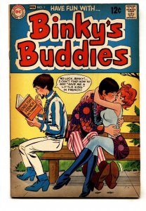 Binky's Buddies #1-- 1969--DC--1st issue--spicy cover--Buzzy--Mort Drucker
