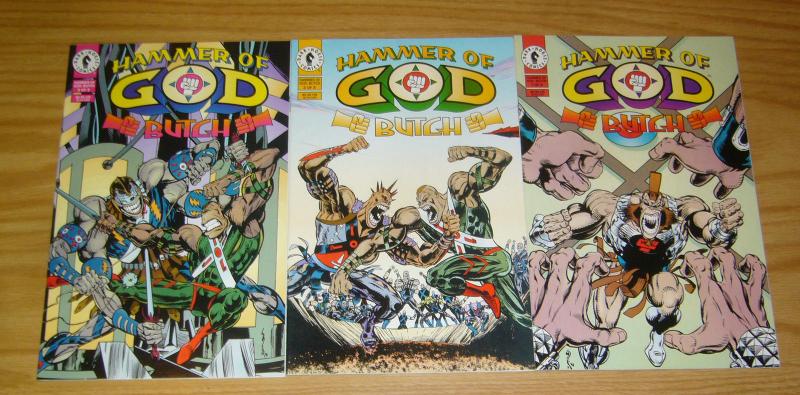 Hammer of God: Butch #1-3 VF/NM complete series - mike baron - nexus spin-off