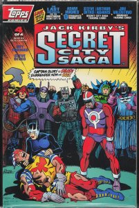 Jack Kirby's Secret City Saga #4 (1993) Captain Glory