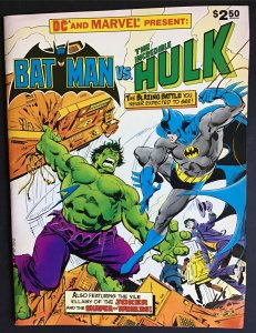 Monstrously Huge! DC SPECIAL SERIES #27 BATMAN VS HULK (1981) 10 x 13 Amazing!
